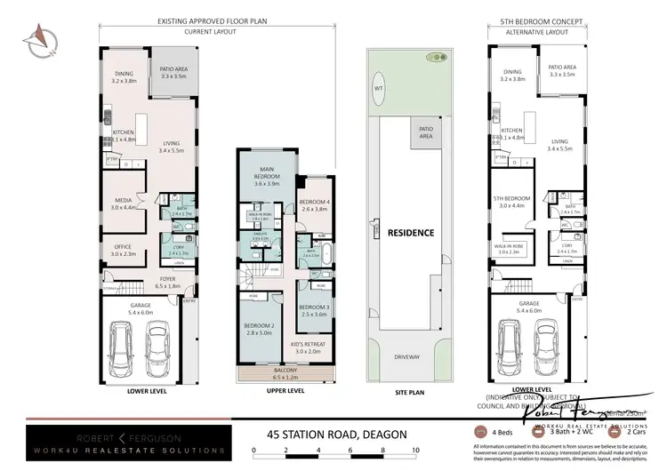 Floorplan of Homely house listing, 45 Station Road, Deagon QLD 4017