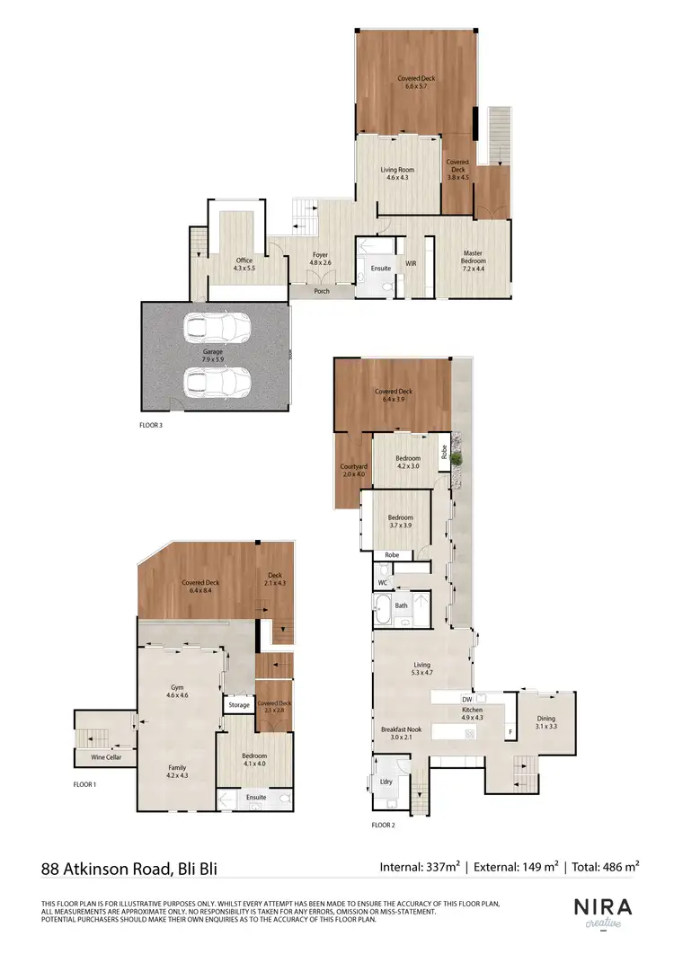 Floorplan of Homely house listing, 88 Atkinson Road, Bli Bli QLD 4560