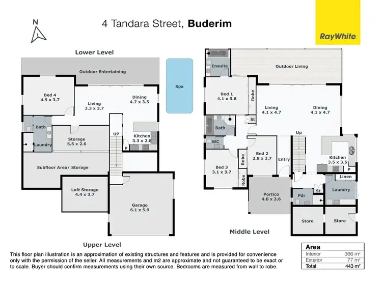 Floorplan of Homely house listing, 4 Tandara Street, Buderim QLD 4556