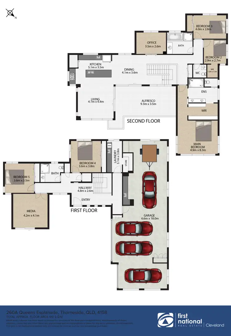 Floorplan of Homely house listing, 260A Queens Esplanade, Thorneside QLD 4158