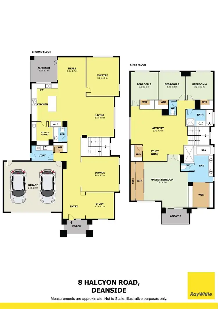 Floorplan of Homely other listing, 8 Halcyon Road, Deanside VIC 3336