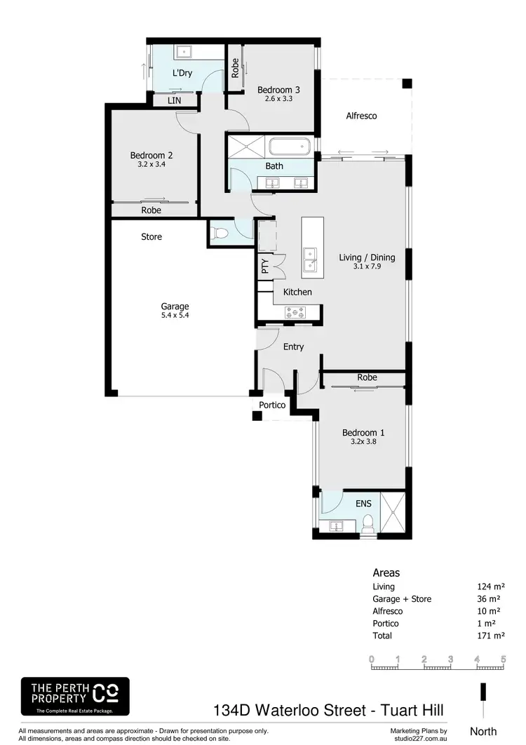 Floorplan of Homely house listing, 134D Waterloo Street, Tuart Hill WA 6060