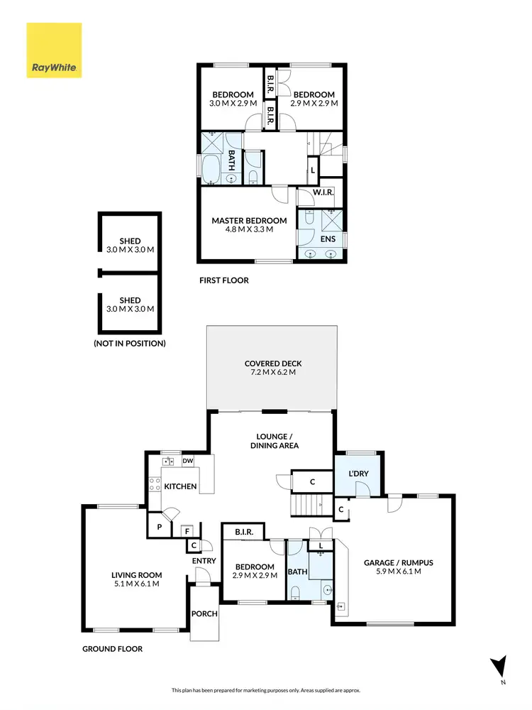 Floorplan of Homely house listing, 31 Kenswick Drive, Hillside VIC 3037