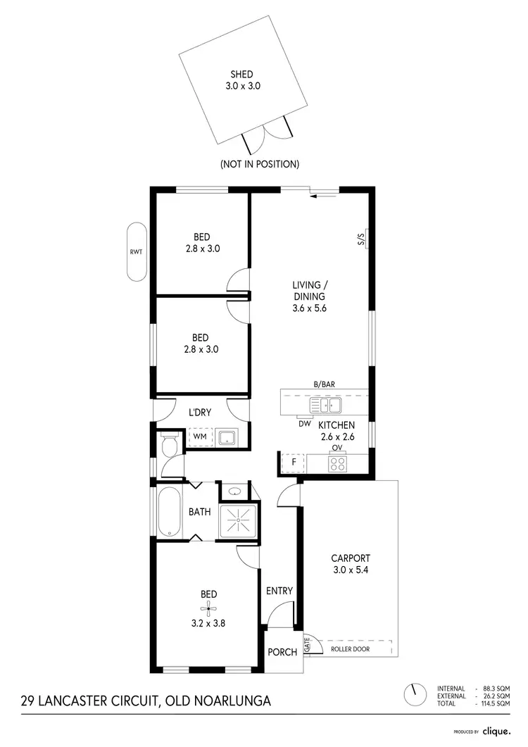 Floorplan of Homely house listing, 29 Lancaster Circuit, Old Noarlunga SA 5168