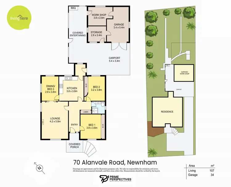 Floorplan of Homely house listing, 70 Alanvale Road, Newnham TAS 7248