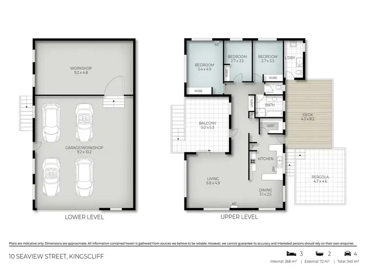 Floorplan of Homely house listing, 1 Sutherland St & 10-12 Seaview Street, Kingscliff NSW 2487