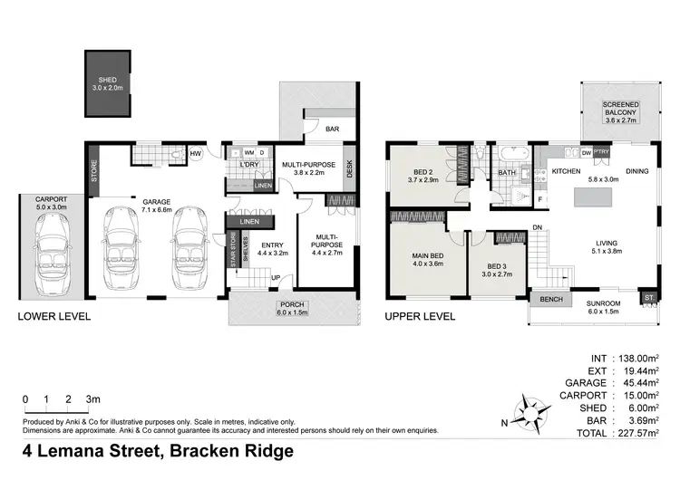 Floorplan of Homely house listing, 4 Lemana Street, Bracken Ridge QLD 4017