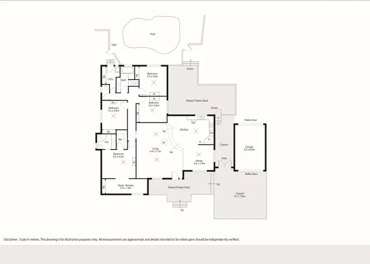 Floorplan of Homely house listing, 34 Kapang Drive, Cable Beach WA 6726
