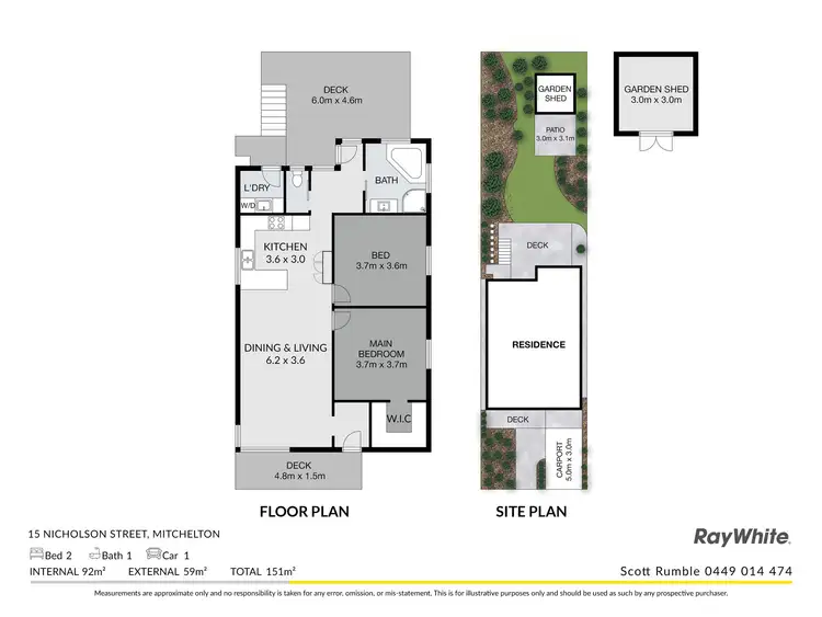 Floorplan of Homely house listing, 15 Nicholson Street, Mitchelton QLD 4053