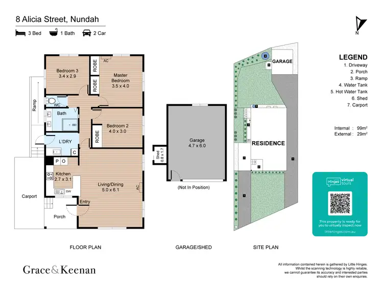 Floorplan of Homely house listing, 8 Alicia Street, Nundah QLD 4012