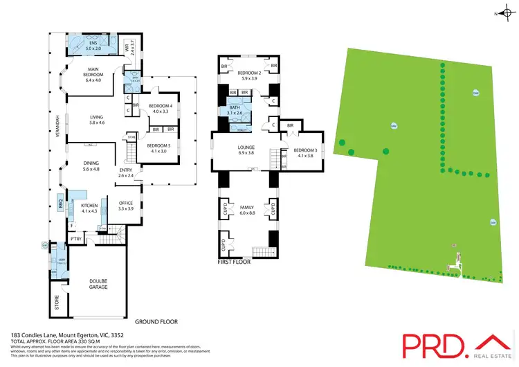 Floorplan of Homely house listing, 183 Condies Lanes, Mount Egerton VIC 3352