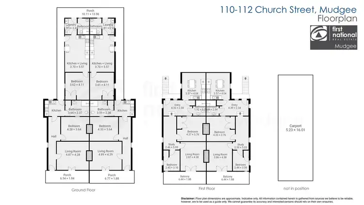 Floorplan of Homely house listing, 110 - 112 Church Street, Mudgee NSW 2850