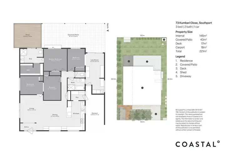 Floorplan of Homely house listing, 73 Kumbari Close, Southport QLD 4215