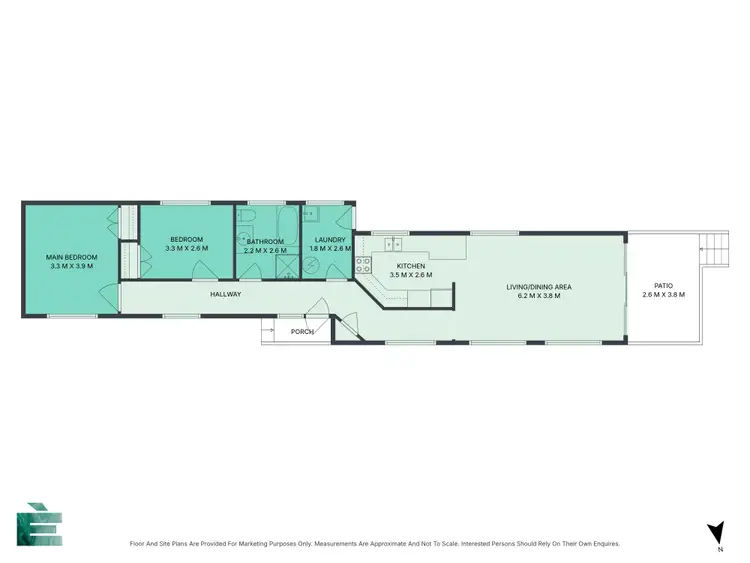 Floorplan of Homely house listing, 1/23 Boyd Street, Swansea NSW 2281