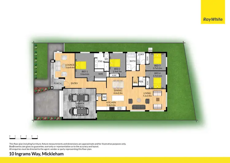 Floorplan of Homely house listing, 10 Ingrams Way, Mickleham VIC 3064