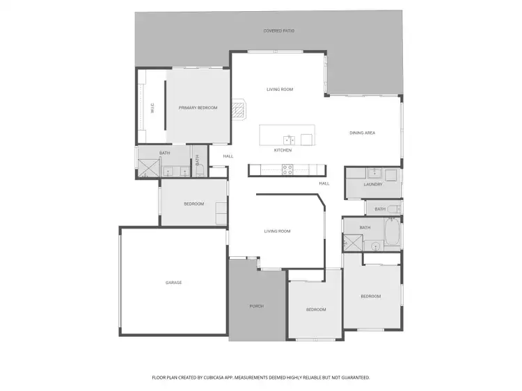 Floorplan of Homely house listing, 34 Seaview Court, Sarina QLD 4737