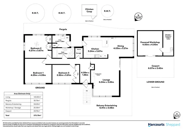 Floorplan of Homely house listing, 4 Davey Crescent, Seaview Downs SA 5049