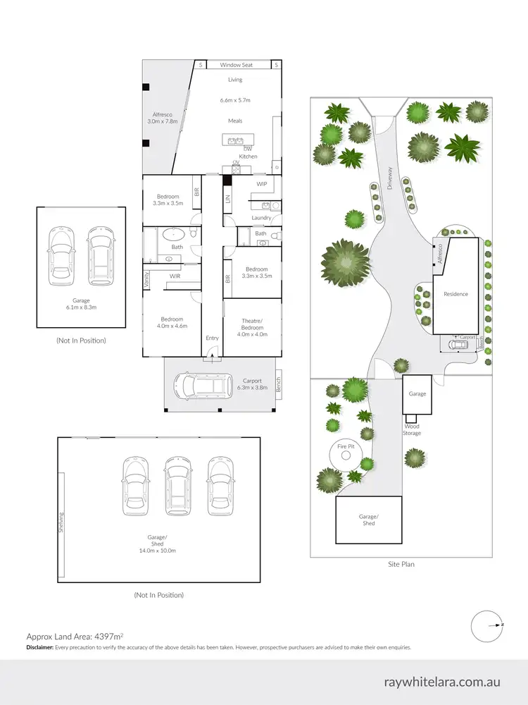 Floorplan of Homely house listing, 53 Bakers Lane, Teesdale VIC 3328
