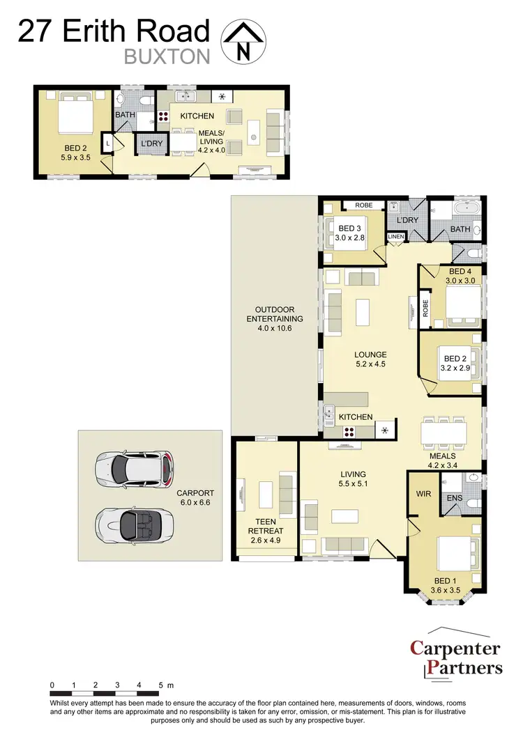 Floorplan of Homely house listing, 27 Erith Road, Buxton NSW 2571