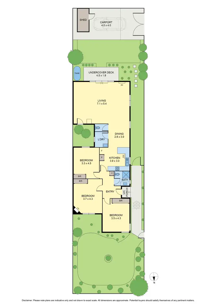 Floorplan of Homely house listing, 229A Ohea Street, Pascoe Vale South VIC 3044