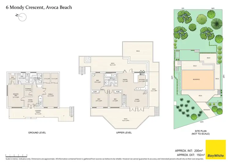 Floorplan of Homely house listing, 6 Mondy Crescent, Avoca Beach NSW 2251