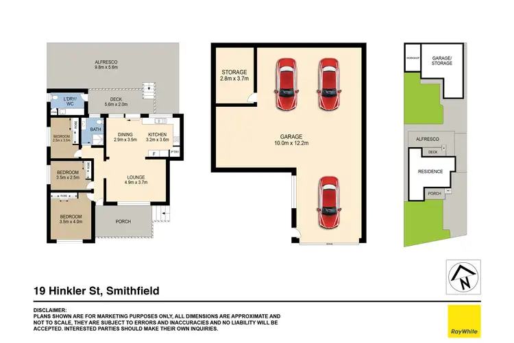 Floorplan of Homely house listing, 19 Hinkler Street, Smithfield NSW 2164