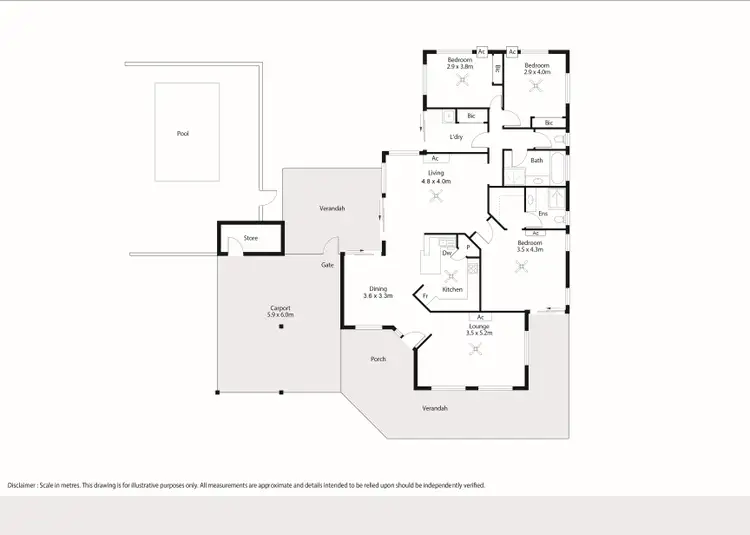 Floorplan of Homely house listing, 111 Sanderling Drive, Djugun WA 6725