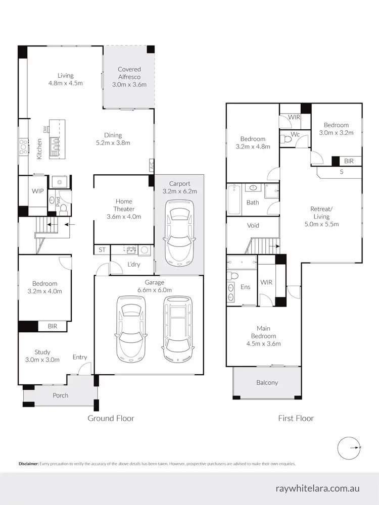 Floorplan of Homely house listing, 13 Quail Drive, Lara VIC 3212