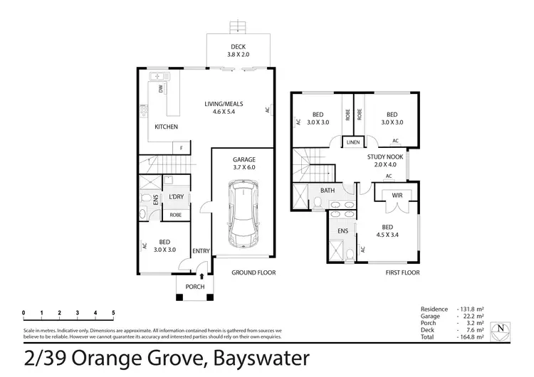 Floorplan of Homely house listing, 2/39 Orange grove, Bayswater VIC 3153