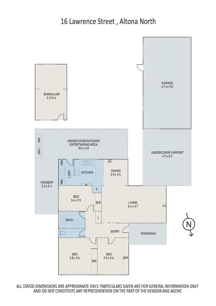 Floorplan of Homely house listing, 16 Lawrence Court, Altona North VIC 3025
