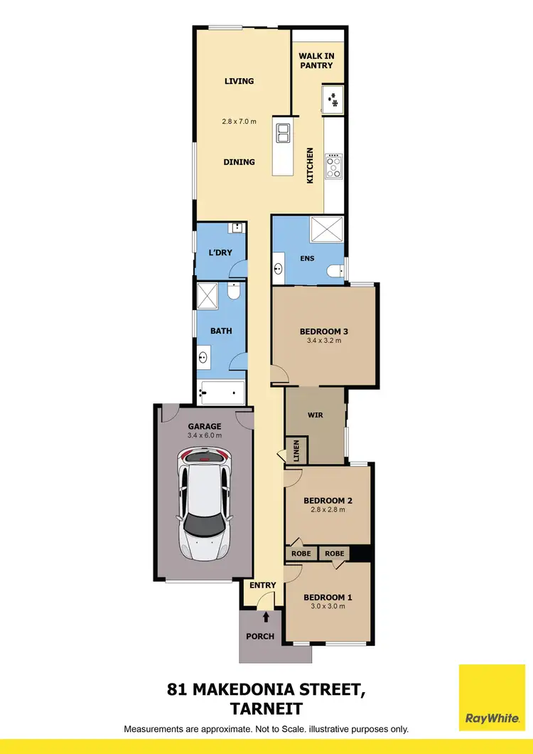 Floorplan of Homely house listing, 81 Makedonia Street, Tarneit VIC 3029