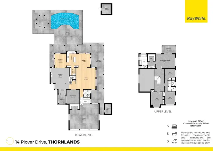 Floorplan of Homely house listing, 14 Plover Drive, Thornlands QLD 4164