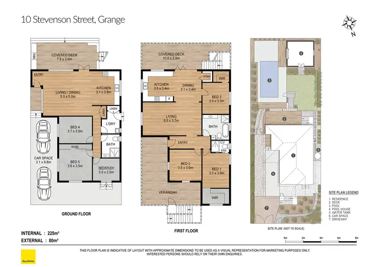 Floorplan of Homely house listing, 10 Stevenson Street, Grange QLD 4051