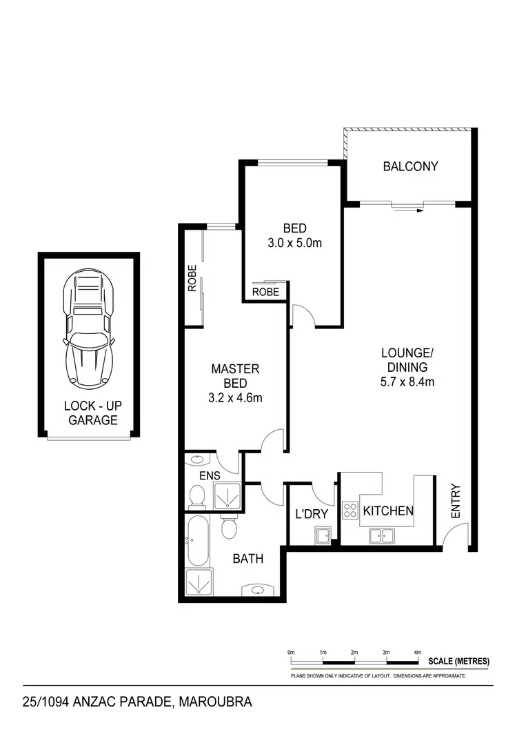 Floorplan of Homely apartment listing, 25/1094-1118 Anzac Parade, Maroubra NSW 2035
