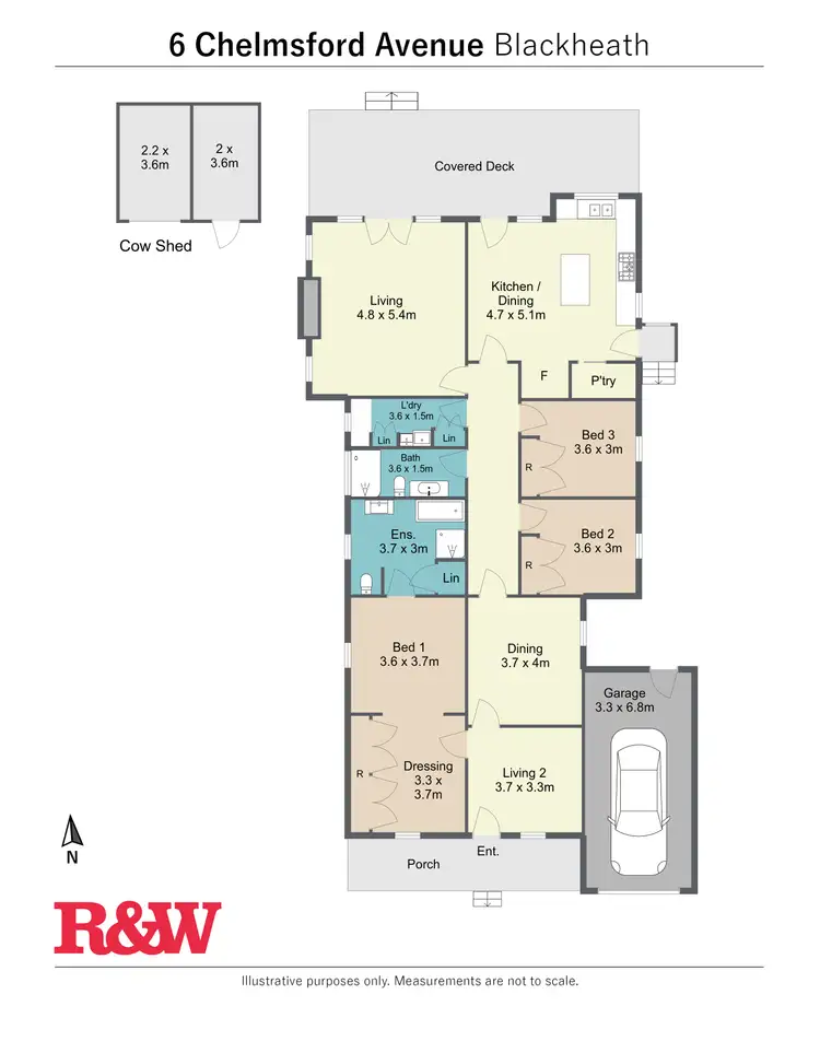 Floorplan of Homely house listing, 6 Chelmsford Avenue, Blackheath NSW 2785