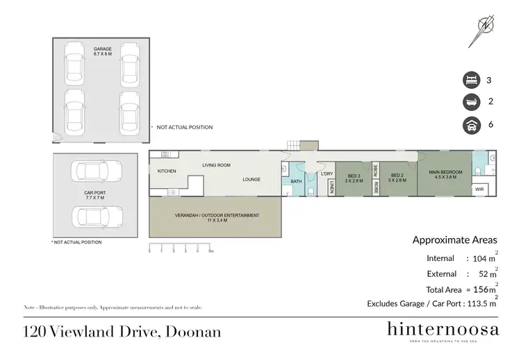 Floorplan of Homely house listing, 120 Viewland Drive, Doonan QLD 4562