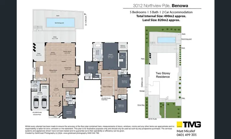 Floorplan of Homely house listing, 3012 Northview Parade, Benowa QLD 4217