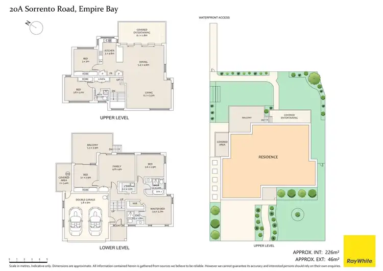 Floorplan of Homely house listing, 20A Sorrento Road, Empire Bay NSW 2257