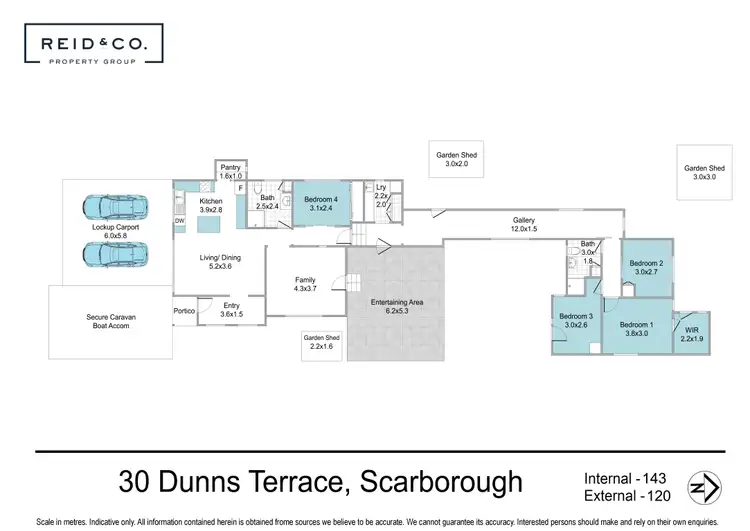 Floorplan of Homely house listing, 30 Dunns Terrace, Scarborough QLD 4020