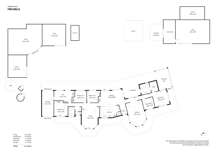 Floorplan of Homely house listing, 8 Sable Grove, Two Wells SA 5501