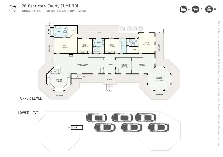 Floorplan of Homely house listing, 26 Capricorn Court, Eumundi QLD 4562