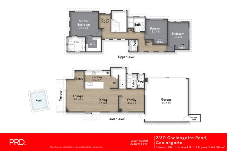 Floorplan of Homely townhouse listing, 2/30 Coolangatta Road, Coolangatta QLD 4225