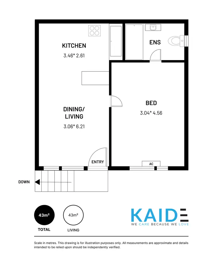 Floorplan of Homely unit listing, 8D/58 William Street, Norwood SA 5067