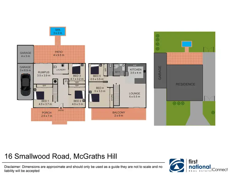 Floorplan of Homely house listing, 16 Smallwood Rd, Mcgraths Hill NSW 2756