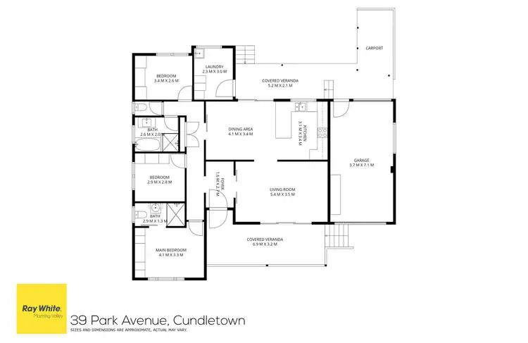 Floorplan of Homely house listing, 39 Park Avenue, Cundletown NSW 2430