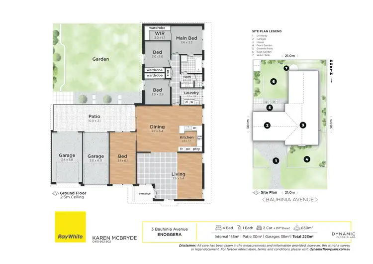 Floorplan of Homely house listing, 3 Bauhinia Avenue, Enoggera QLD 4051