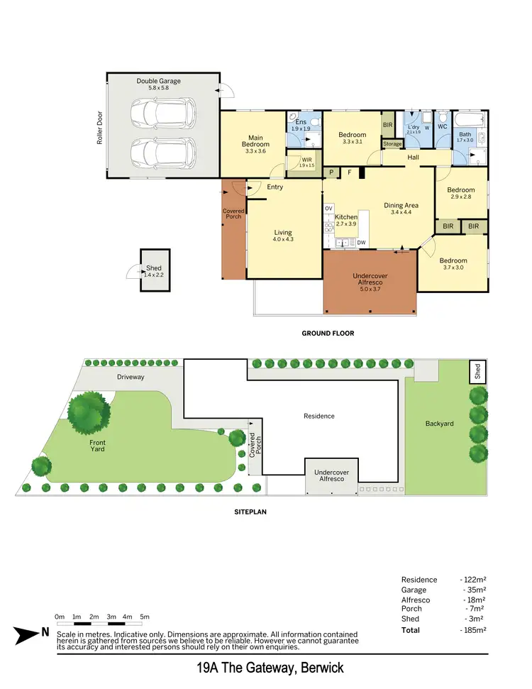 Floorplan of Homely house listing, 19A The Gateway, Berwick VIC 3806