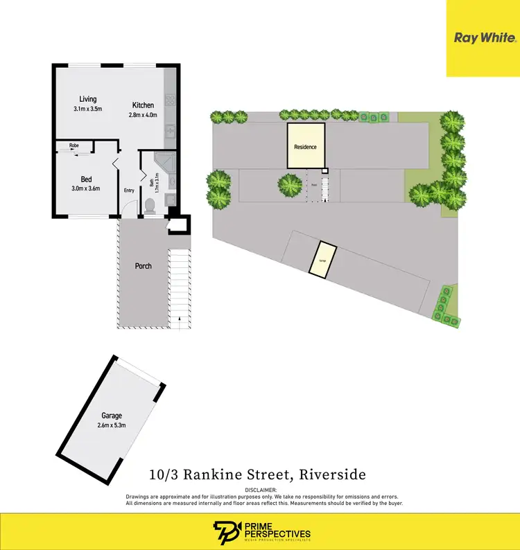 Floorplan of Homely apartment listing, 10/3 Rankine Street, Riverside TAS 7250