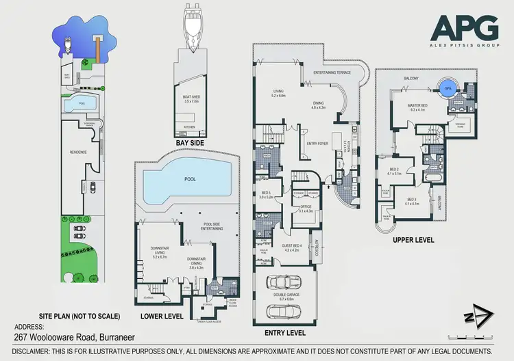 Floorplan of Homely house listing, 267 Woolooware Road, Burraneer NSW 2230