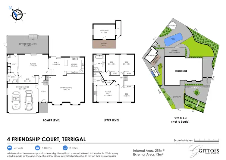 Floorplan of Homely house listing, 4 Friendship Court, Terrigal NSW 2260